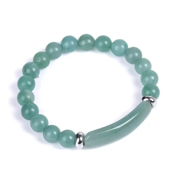 JP Jewellry Jewelry - NWT 1 pc Unisex Healing Stone Bracelet Green Aventurine